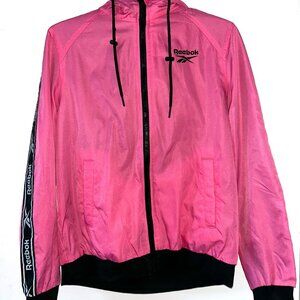 Pink Reebok windbreaker jacket
